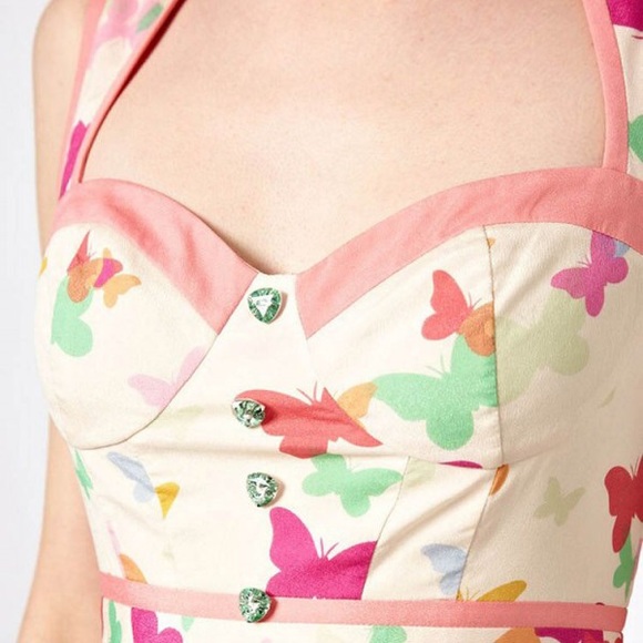 GORGEOUS Hi Low Butterfly Dress - Picture 8 of 8